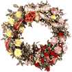 multicolour wreath to pune